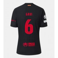 Maglia Calcio Barcelona Paez Gavi #6 Seconda Divisa 2024-25 Manica Corta